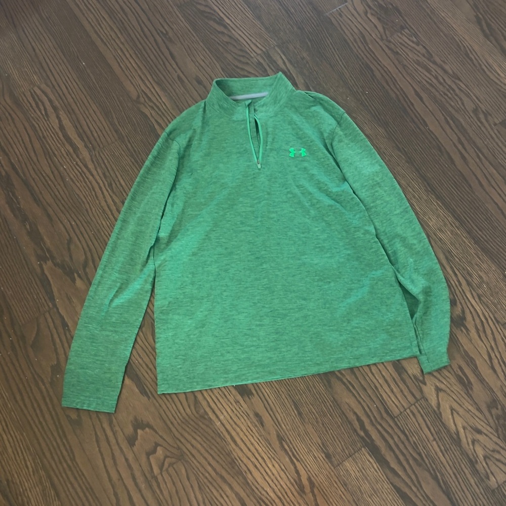 Under Armour Forest Green HeatGear Top